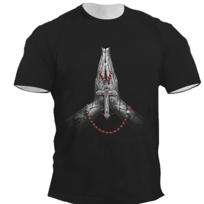Men's Fashion 3D Printed Short Sleeve T-Shirt