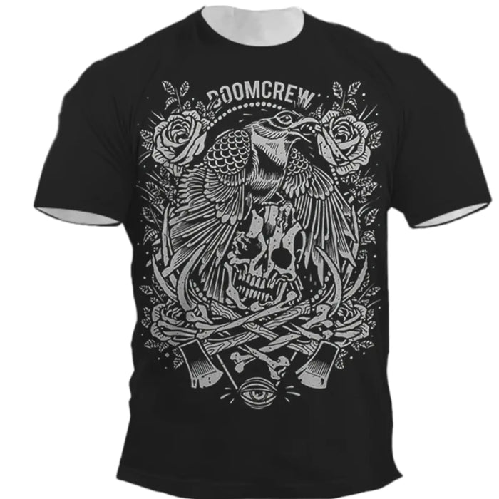 Men's Fashion 3D Printed Short Sleeve T-Shirt