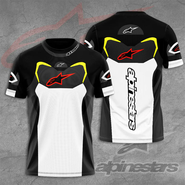 Men's 3D Print Casual Tee