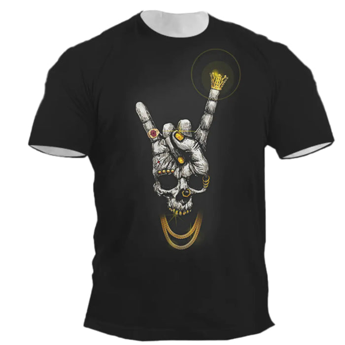 Men's Fashion 3D Printed Short Sleeve T-Shirt