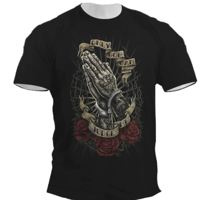 Men's Fashion 3D Printed Short Sleeve T-Shirt