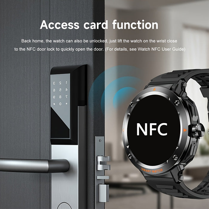 2025 New 2-in-1 Wireless Earphone Smartwatch, Equipped with 5.3 Wireless Earphones, 1.46-inch High-definition Screen Smartwatch, NFC And Wireless Call Reminder Function, 100+sports Mode, USB Charging, Zinc Alloy Shell Smartwa