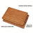 3pcs Bamboo Cutting Board Set, Wooden Thick Multipurpose Chopping Boards for Meat, Vegetables, Fruits, ldeal for Christmas, HalloweenThanksgiving, Valentine's, Mother's Day