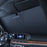 Titanium Silver Car Windshield Sunshade, UV Heat Blocker, Foldable Auto Front Window Sun Protector, Parking Sun Cover Accessory