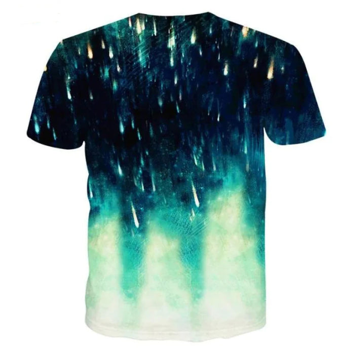 3D Printed Men's Short Sleeve T-Shirt