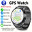2025 New GPS Tracking Smartwatch, 1, 95-inch HD Large Screen, 500mAh Large Capacity Battery, Built-in 5, 2/3, 0 Dual Wireless Chip, Supports Wireless Calling, Multiple Sports Modes, Suitable for iPhone and Android, Zinc Alloy