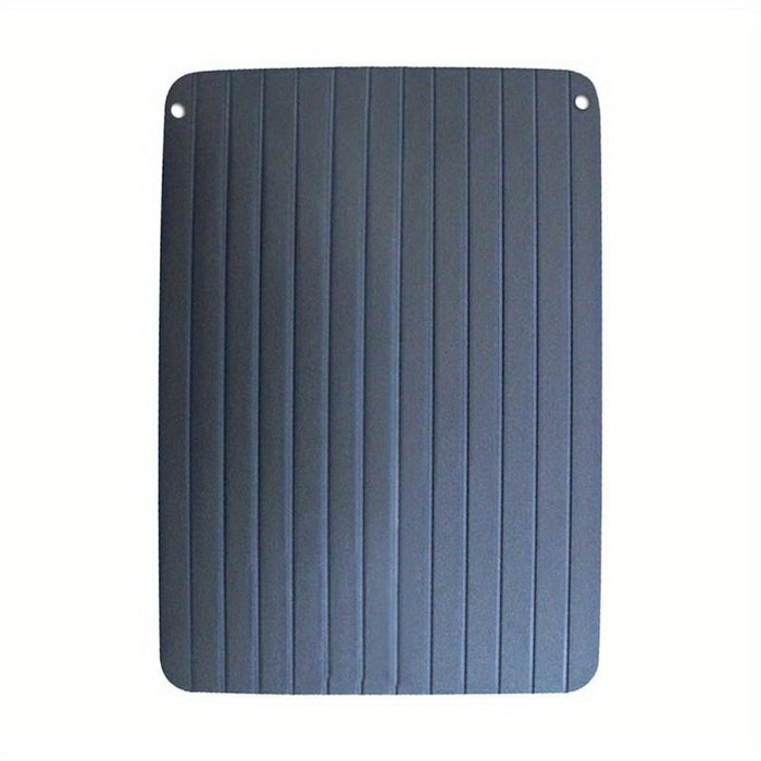 1pc, Fast Defrost Tray, Defrosting Tray For Frozen Meat, Defroster Plate For Fast Thaw Frozen Food Meat Fruit, Defrosting Plate Board, Defrost Tray, Thaw Master, Kitchen Gadgets