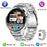 2025 New GPS GT5 Pro Smart Watch for Men - 3.89cm HD Screen, Wireless Calling, 100+ Sports Modes, AI Voice Assistant, USB Charging, Outdoor Fitness Tracker with Compass, Versatile Accessory, Stylish Accessory, Sleek Metallic