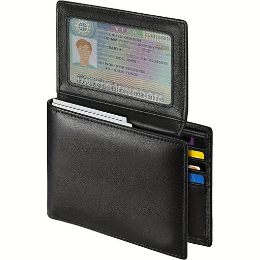 Carteira Masculina RFID Personalizada - Design Slim com Gravação do Nome