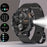 COIUSOR smartwatch features a 1.53-inch high-definition display, voice calls, real-time information synchronization with mobile phones, an LED flashlight, a compass, a 400mAh rechargeable battery, multiple sports modes, one-c