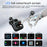 5.3 Multifunctional Touch Screen Earbuds Wireless Noise Cancelling Headphones, 8 Hours Playback Time, Smart Touch Charging Case with Built-in SD Card and MP3 Playback Function, Suitable for Running, Exercise, Travel