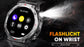 1.43" AMOLED Smartwatch - HD Resolution, 466 * 466 Pixels, 525mAh, High Quality, 5ATM, Multi-Sport Tracker, Music & Call Functionality, Supports Swimming And Diving Up to 50 meters, LED Flashlight Smart Watch for iPhone & for
