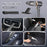 CENRR 160000PA Portable Handheld Wireless Car Vacuum Cleaner - 3-Battery Power, 3-Speed Adjustable, 0.1-0.2L Dust Cup, 65dB Quiet Operation, USB Rechargeable for Car Interior Cleaning, Car Vacuum Cleaner, Sleek Design, Durabl