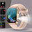 AI voice assistant high-definition touch screen - multifunctional 2.1-inch smartwatch, LED flashlight, sedentary reminder/music control, remote camera control, as well as high-quality smartwatch with wireless calling, message