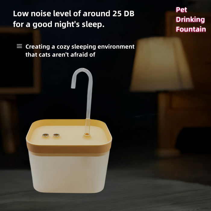 Dispensador de Água Automático para Gatos - Silencioso USB