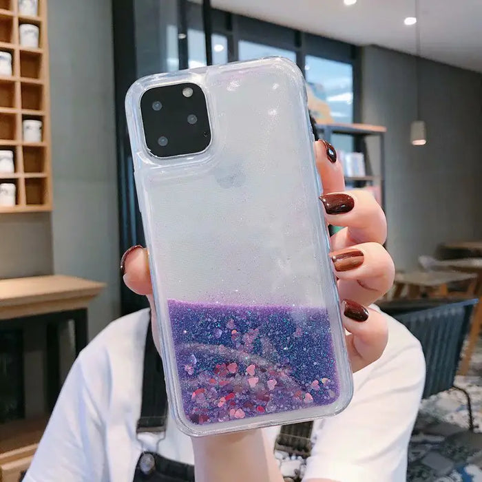 Sparkle TPU Quicksand Case for iPhone