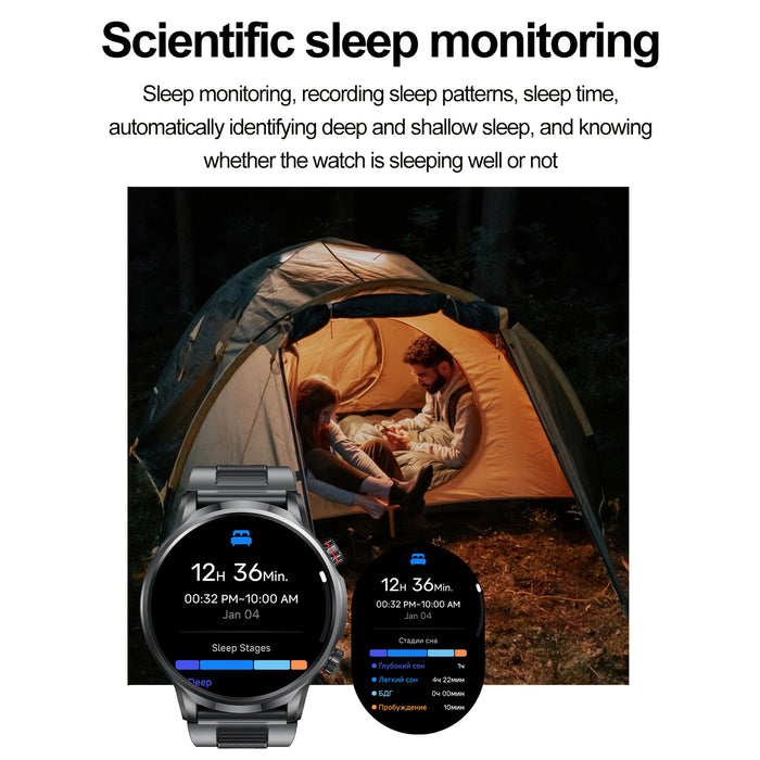 2025 New GPS Tracking Smartwatch, 1, 95-inch HD Large Screen, 500mAh Large Capacity Battery, Built-in 5, 2/3, 0 Dual Wireless Chip, Supports Wireless Calling, Multiple Sports Modes, Suitable for iPhone and Android, Zinc Alloy