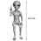 Space Intruder Garden Sculptures