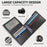 Carteira Masculina RFID Personalizada - Design Slim com Gravação do Nome