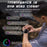 2025 New GPS Tracking Smartwatch, 1, 95-inch HD Large Screen, 500mAh Large Capacity Battery, Built-in 5, 2/3, 0 Dual Wireless Chip, Supports Wireless Calling, Multiple Sports Modes, Suitable for iPhone and Android, Zinc Alloy