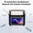 2025 new AI real-time translation Bluetooth headset, Smart LCD Touch Screen, ANC ENC Wireless Tws Earphones Noise Cancellation Headphone Digital Display Touch Screen Bluetooth Earbuds