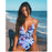 2020 New Women's Sexy Backless One-Piece Swimsuit