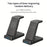 3-in-1 15W Fast Charging Station with Wireless Pad - Compatible with iPhone 16, 15, 14, 13, 12, 11, X, 8 Pro Max/Pro/Mini/Plus, iWatch Ultra10/9/8/7/6/5/4/3/2 SE, AirPods 4/3/2/Pro - Ideal for Business Gifts and Birthdays, Ai