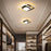 Contemporary Dual Ring LED Ceiling Light