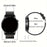 Coiusor Smartwatch for Men -, Touch Screen, Wireless Connectivity, 300mAh Rechargeable Battery, USB Charging, Silicone Band