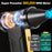 380000RPM Portable Turbo Violent Fan - 3-Speed Cordless Air Duster | 10000mAh USB-C Rechargeable | Cooling Handheld Turbo Jet Blower for Dust, Snow, Camping, Keyboard Cleaning - Ultimate Men's Gadget Gift