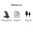 3-in-1 15W Fast Charging Station with Wireless Pad - Compatible with iPhone 16, 15, 14, 13, 12, 11, X, 8 Pro Max/Pro/Mini/Plus, iWatch Ultra10/9/8/7/6/5/4/3/2 SE, AirPods 4/3/2/Pro - Ideal for Business Gifts and Birthdays, Ai