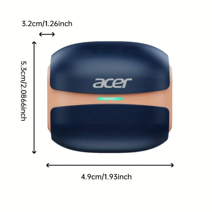 [acer official authentic]In-Ear Design|TWS Wireless Headset|Stereo|Heavy Bass|Low Latency|Comfortable Wearing(Study/Business/Sports/Running/Fitness)|Multi-Device Compatible(Mobile Phone/Tablet/Laptop)|Christmas Gift/Valentine