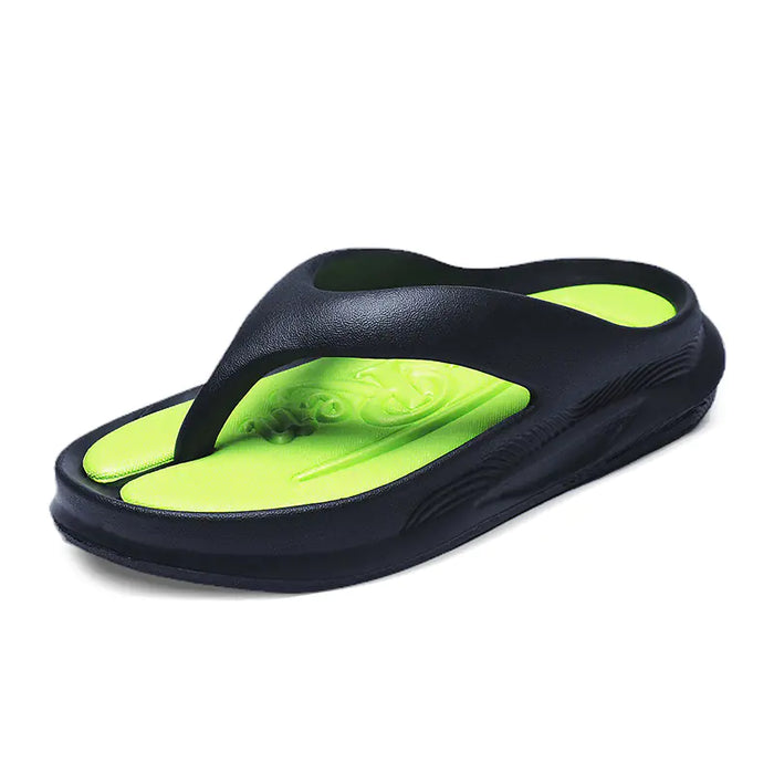 Men's Summer Beach Flip Flops - Durable Casual Sandals