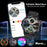 COIUSOR smartwatch features a 1.53-inch high-definition display, voice calls, real-time information synchronization with mobile phones, an LED flashlight, a compass, a 400mAh rechargeable battery, multiple sports modes, one-c