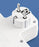EU Plug Converter Socket with 5 Outlets, Multi-Port Wall Socket with Independent Switch and Small Night Light Adapter