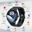 2025 Latest Round Smartwatch with Answer/Dial Features, Message Notifications, Pedometer, Calorie Tracker, Multiple Sports Modes, Alarm, Calculator, And Timer, Featuring a Silicagel Strap And Digital Display, Suitable for And