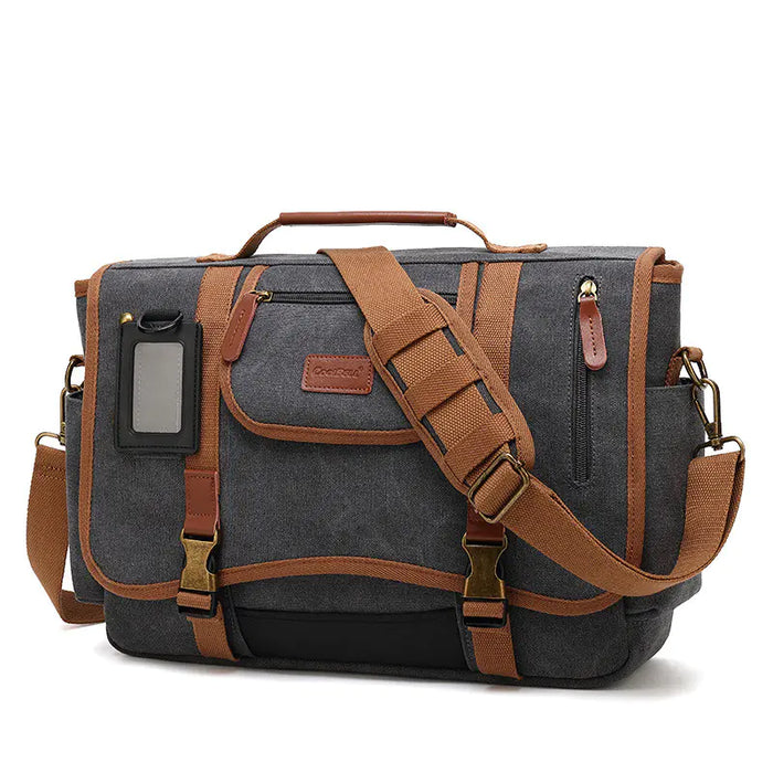 Vintage Canvas Shoulder Messenger Bag