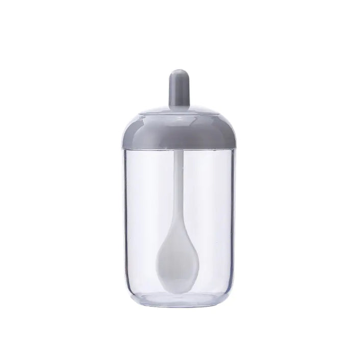 Round Seasoning Jar with Spoon