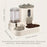 1 Set of 2-in-1 Cat Food Feeding and Watering Device, Integrating Food and Water. Cute appearance, fully automatic operation, but does not require electricity. No wireless or battery required, reasonable size, excellent mater