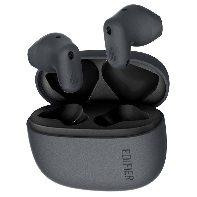 Edifier T10 AI Call Noise Reduction Earphones, Stereo Wireless Earphones, 2024 New Earphones, Wireless 5.4, Built in Microphone, Clear Call, Rechargeable 350mAh Lithium Polymer Battery, Plastic Material, No Cable Required, Su