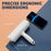 Pet Hair Remover - Lint Roller For Pet Hair - Cat And Dog Hair Remover For Couch, Furniture, Carpet, Car Seat, Reusable Roller W/Self-Cleaning Base - Upgraded Animal Fur Removal Tool