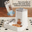 2-in-1 Automatic Cat Feeder & Water Dispenser - Neck-Friendly Anti-Choking Design, Leak-Proof Pet Station with Spill-Proof Lid, Multi-Compartment Food & Water Dispenser for Busy Cat Owners, Indoor Pet Feeder & Water Dispenser