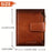 BANYANU Men'S Genuine Leather Wallet - Slim Vertical Design with Multiple Card Slots, RFID Blocking, and Secure Zipper Closure for Everyday Use, Everyday Wallet | Sleek Wallet | Genuine Leather Wallet