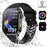 AI voice assistant high-definition touch screen - multifunctional 2.1-inch smartwatch, LED flashlight, sedentary reminder/music control, remote camera control, as well as high-quality smartwatch with wireless calling, message