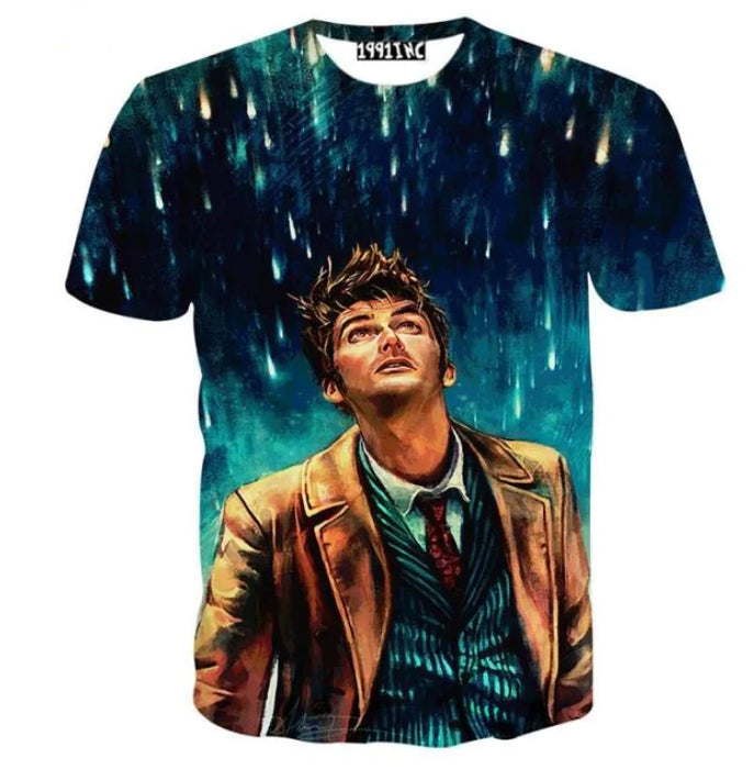 3D Printed Men's Short Sleeve T-Shirt