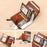BANYANU Men'S Genuine Leather Wallet - Slim Vertical Design with Multiple Card Slots, RFID Blocking, and Secure Zipper Closure for Everyday Use, Everyday Wallet | Sleek Wallet | Genuine Leather Wallet