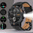 COIUSOR smartwatch features a 1.53-inch high-definition display, voice calls, real-time information synchronization with mobile phones, an LED flashlight, a compass, a 400mAh rechargeable battery, multiple sports modes, one-c