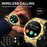 LIGE New Fashion Smartwatch 3.89 cm Screen for Men Take Photos Wireless Calls 100 Sports Modes LED Flashlight Weather Forecast Message Notification Music Playback Voice Assistant Alarm Clock Watch