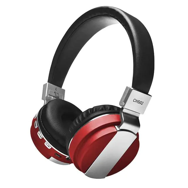 Bluetooth Over-Ear Headset with Card Slot