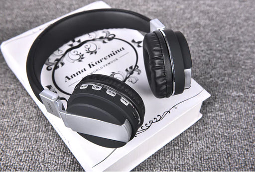 Bluetooth Over-Ear Headset with Card Slot
